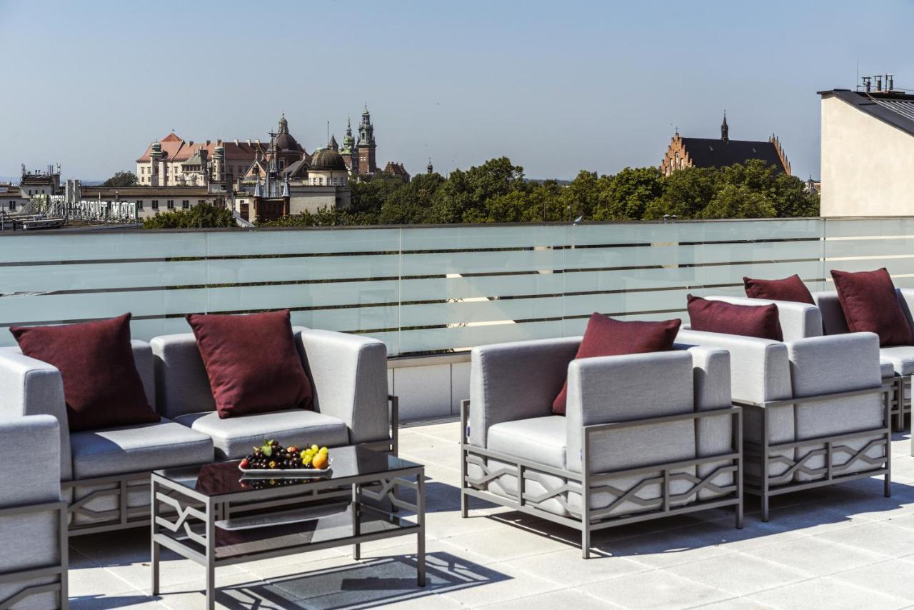 Hotel Ferreus Modern Art Deco Krakov Exteriér fotografie The rooftop terrace