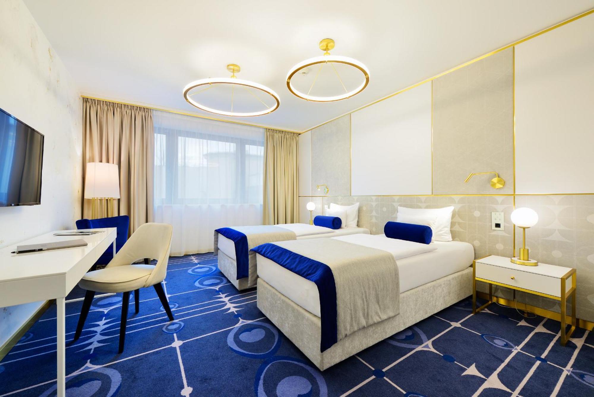 Hotel Ferreus Modern Art Deco Krakov Exteriér fotografie A room at the hotel