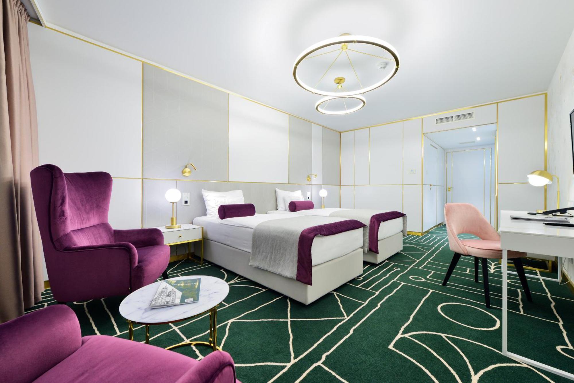 Hotel Ferreus Modern Art Deco Krakov Exteriér fotografie Deluxe room